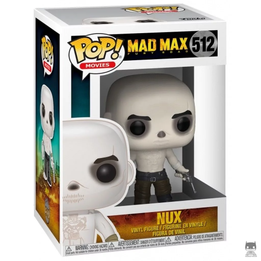 Nux Shirtless Funko Pop! figure in its box