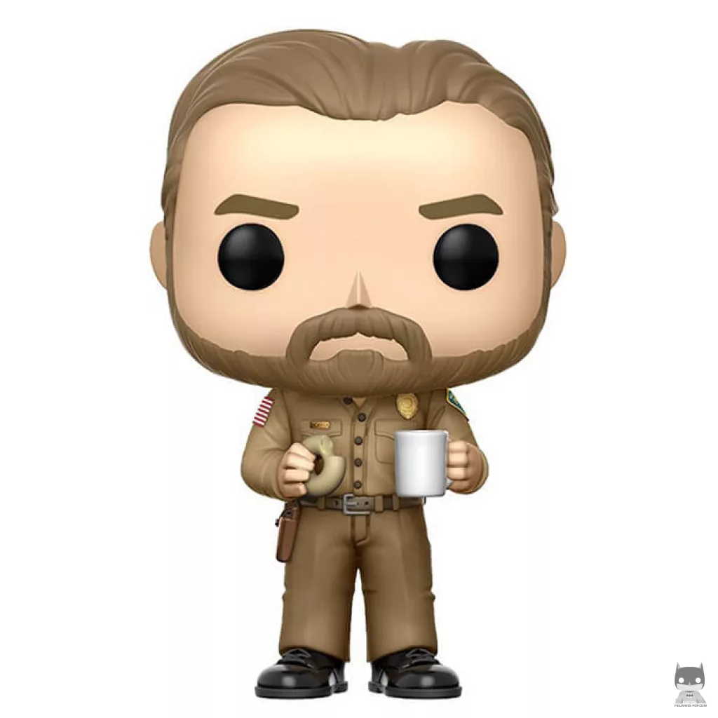 Jim Hopper with donut (Chase) Funko Pop! figure (Stranger Things)