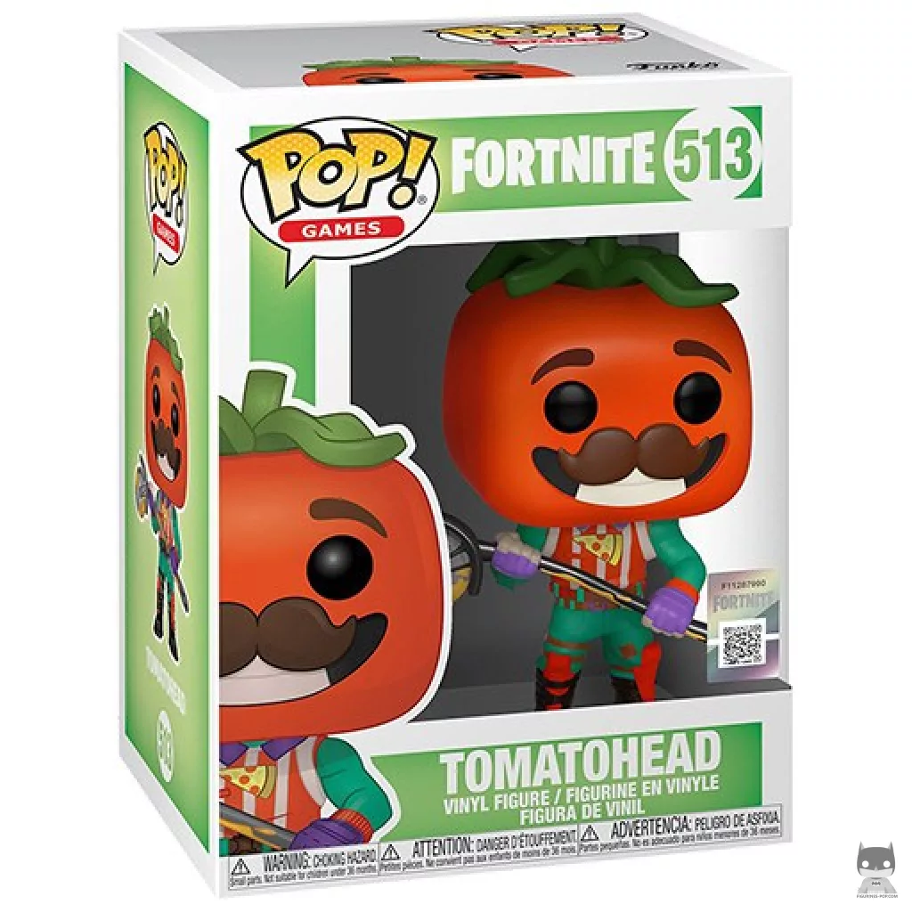 Tomatohead Funko Pop! figure in its box