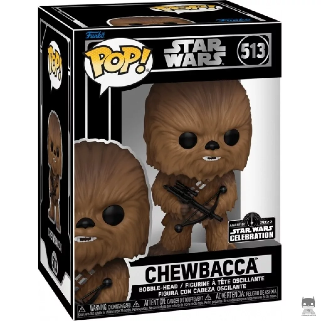 Chewbacca Funko Pop! figure in its box