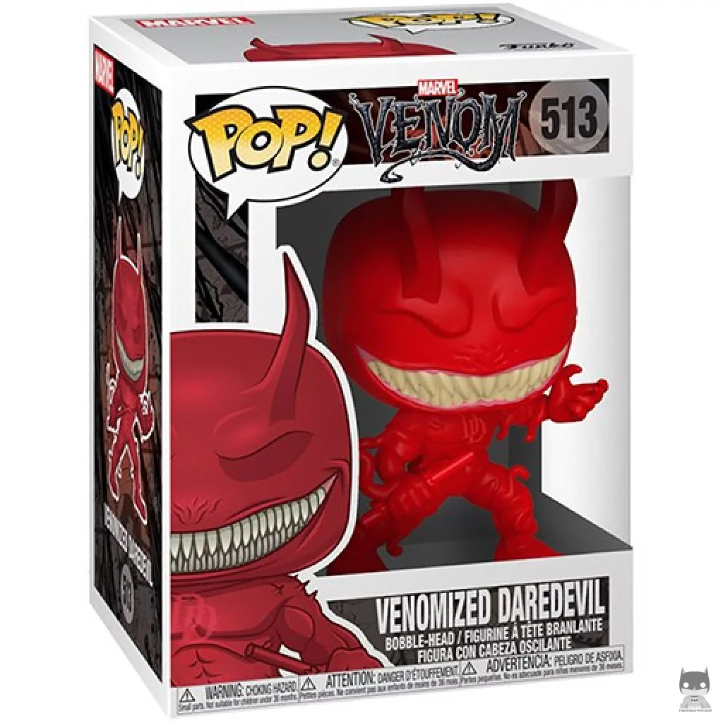 Venomized Daredevil Funko Pop! figure in its box