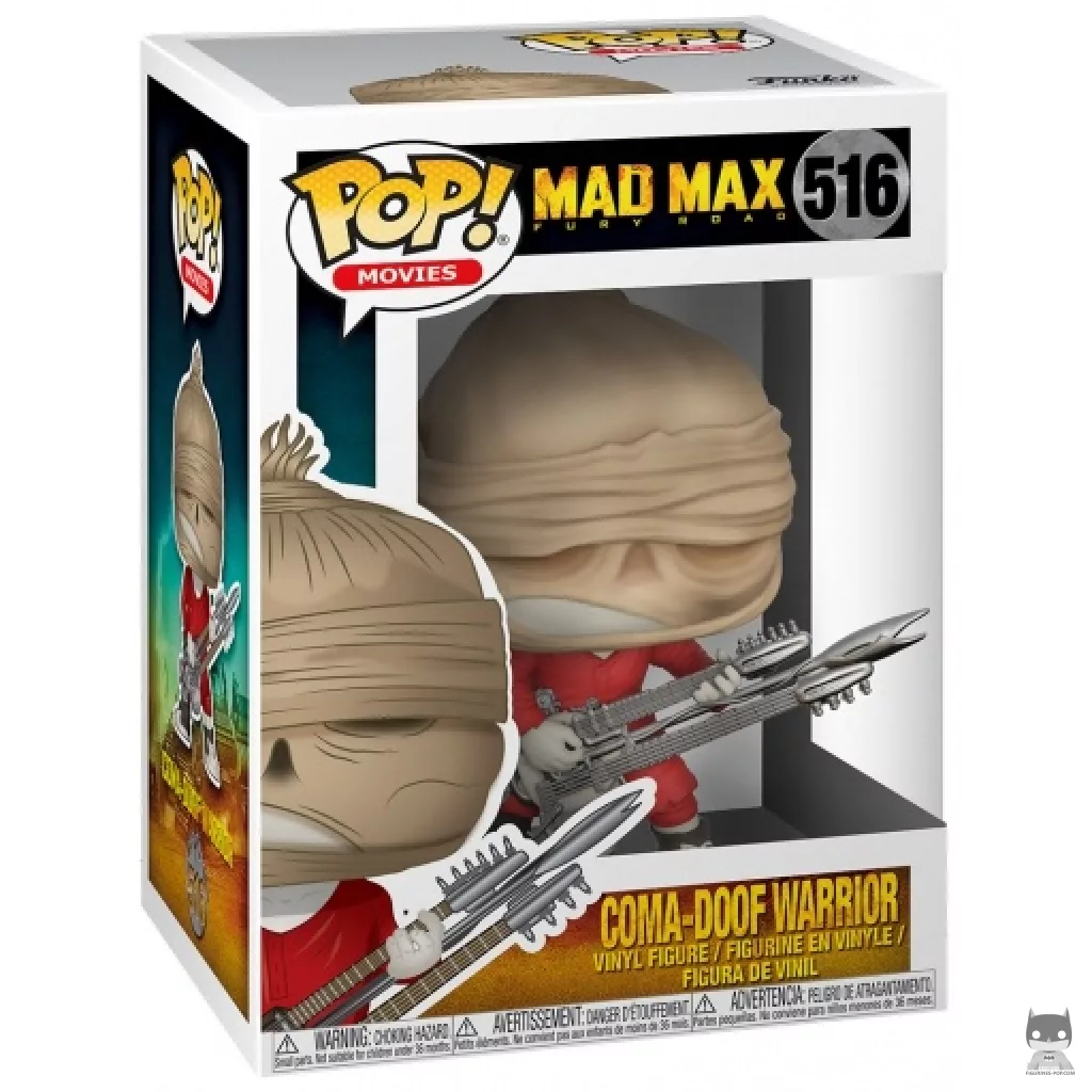 Coma Doof Funko Pop! figure in its box