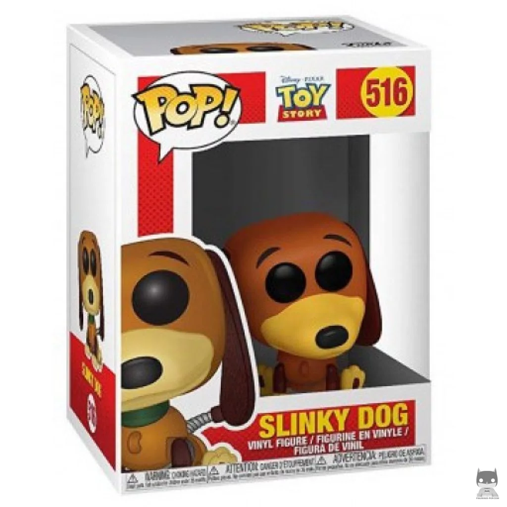 Slinky Dog Funko Pop! figure in its box
