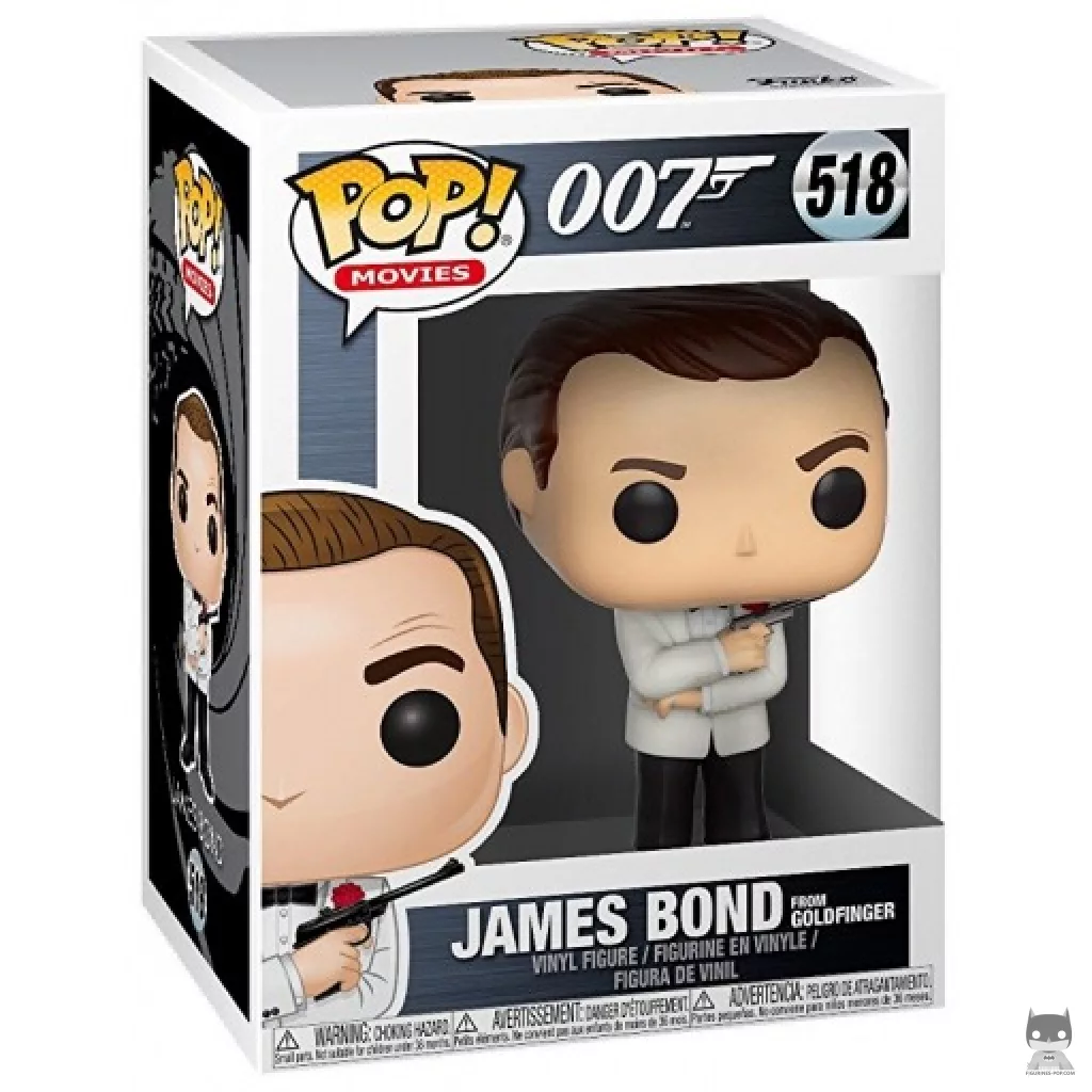 James Bond (Goldfinger) Funko Pop! figure in its box