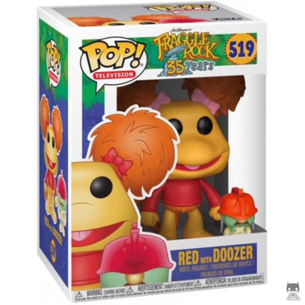 Red (with Doozer) Funko Pop! figure in its box