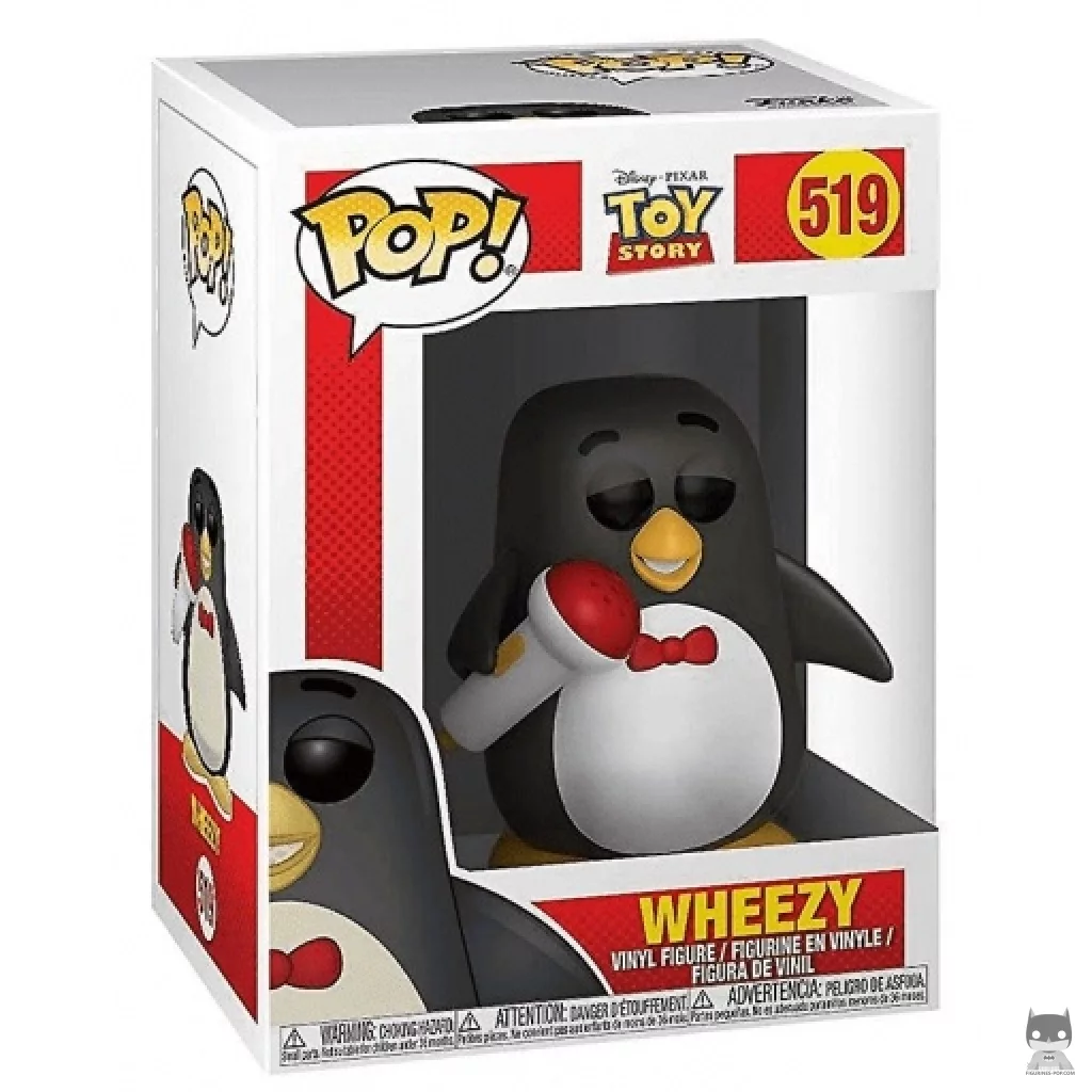 Wheezy Funko Pop! figure in its box