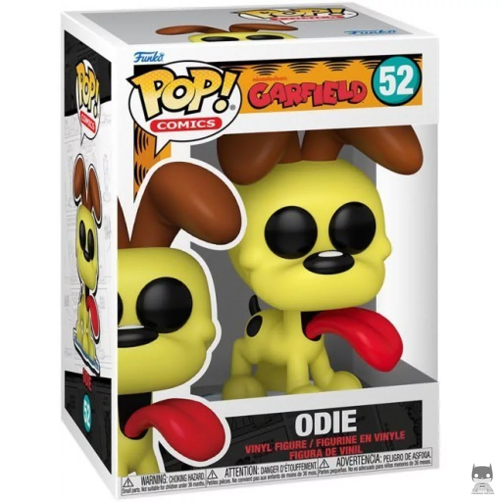 Odie Funko Pop! figure in its box