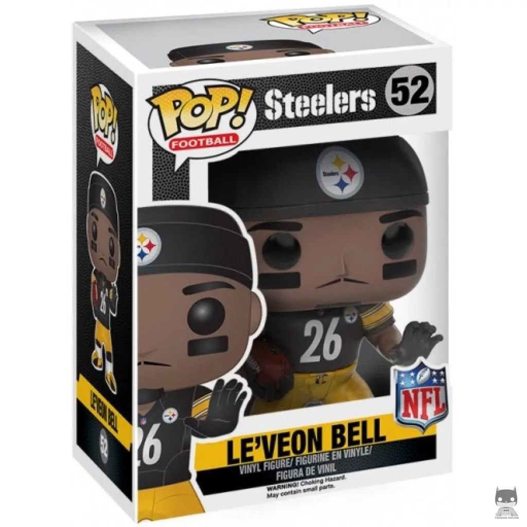 Le'Veon Bell Funko Pop! figure in its box