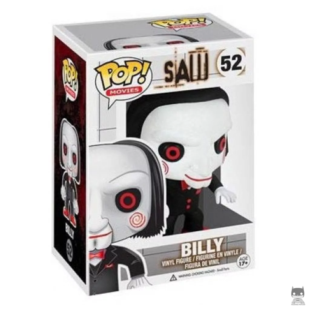 Billy the Puppet Funko Pop! figure in its box