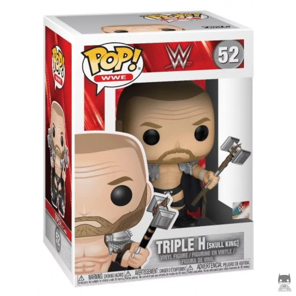 Triple H Funko Pop! figure in its box