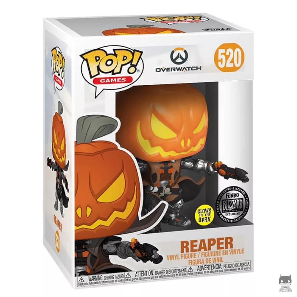 Reaper (Glows in the Dark) Funko Pop! figure in its box