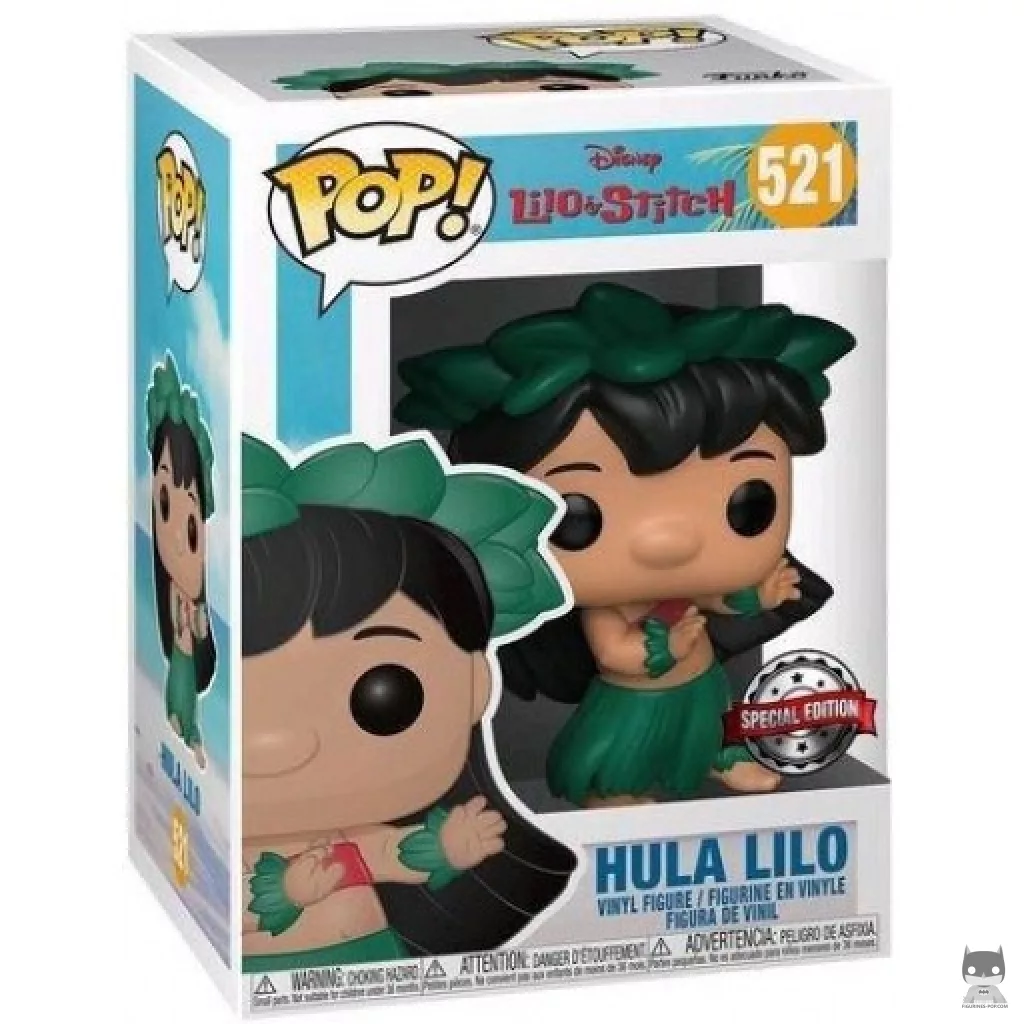 Lilo in Hula Skirt Funko Pop! figure in its box