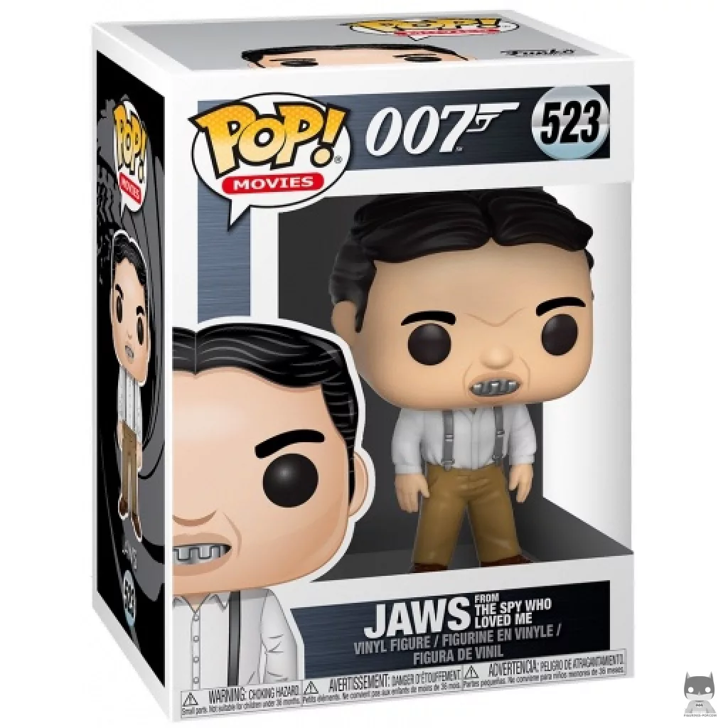 Jaws (The Spy Who Loved Me) Funko Pop! figure in its box