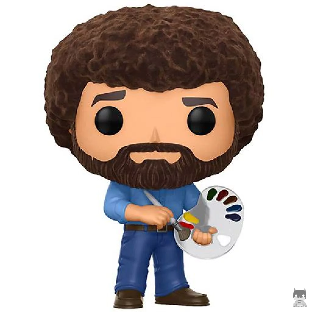 Bob Ross (Flocked) Funko Pop! figure (Bob Ross)