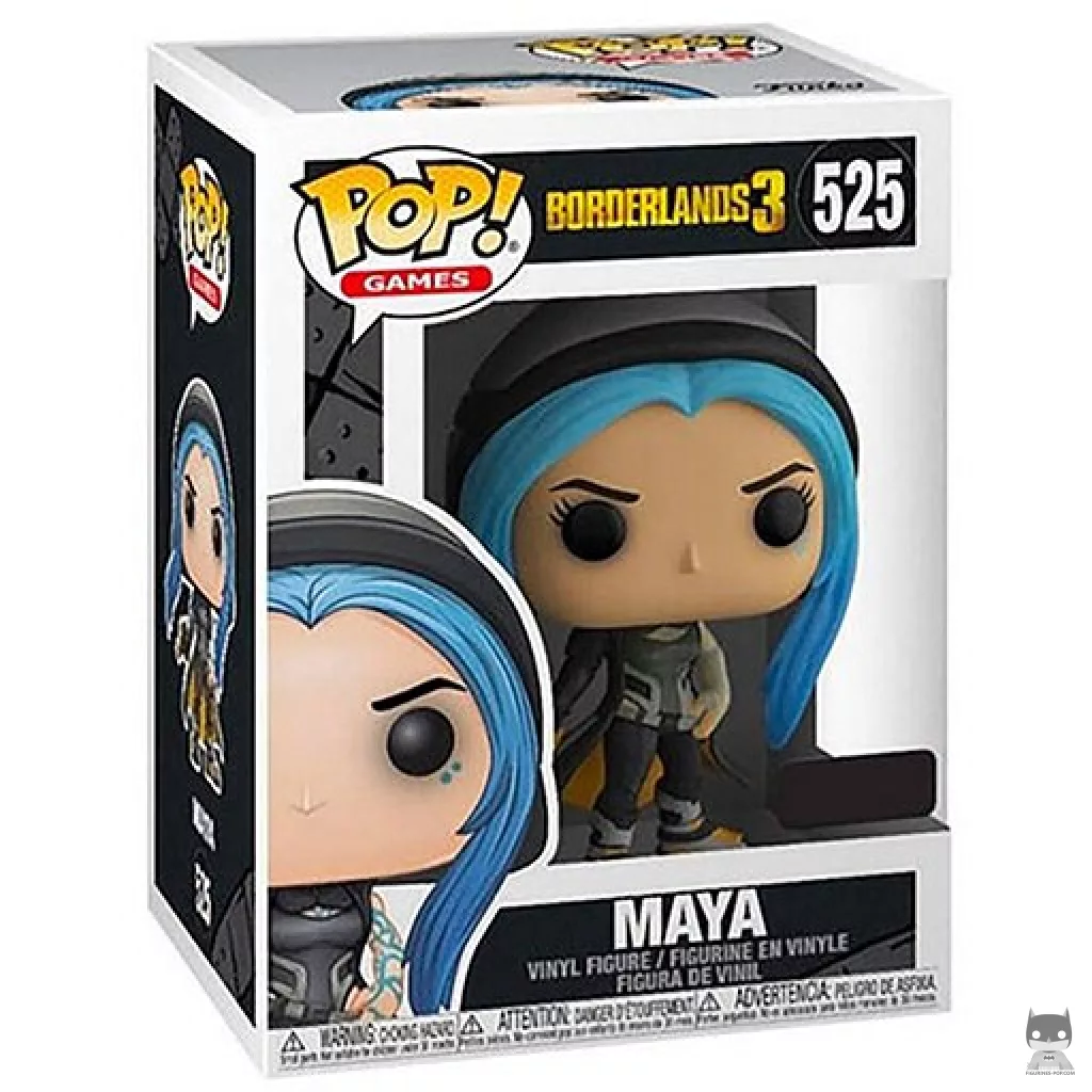 Maya Funko Pop! figure in its box