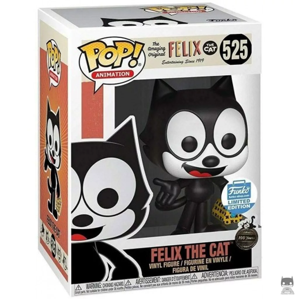 Felix the Cat with bag Funko Pop! figure in its box