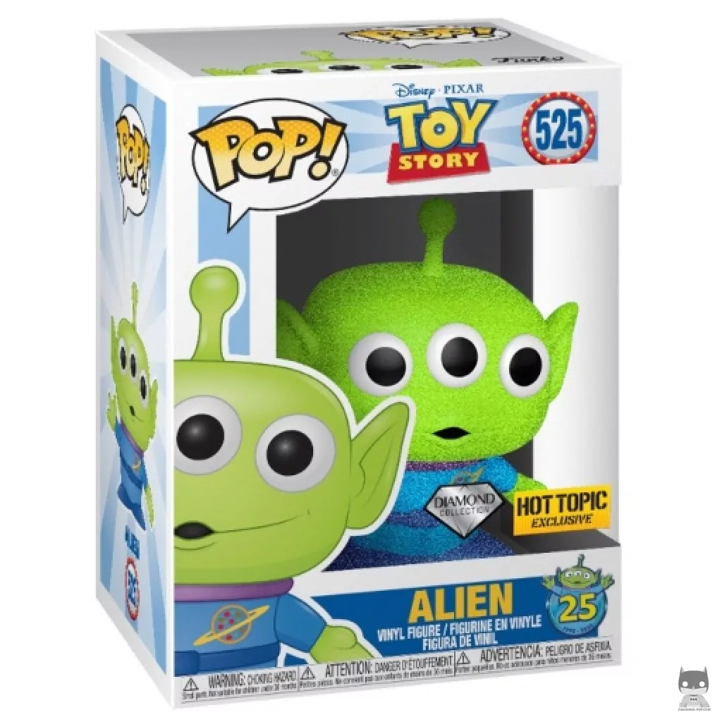 Alien (Diamond Glitter) Funko Pop! figure in its box