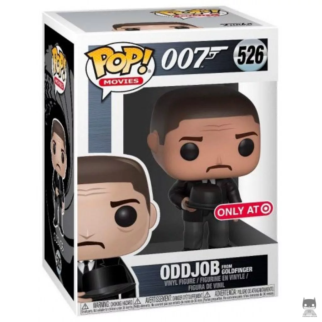 Oddjob Throwing Hat (Goldfinger) Funko Pop! figure in its box