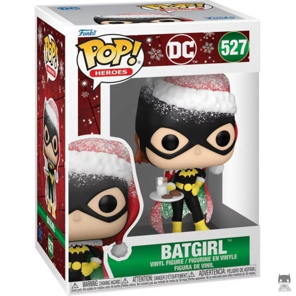 Batgirl with Cookies & Milk (Holiday) Funko Pop! figure in its box