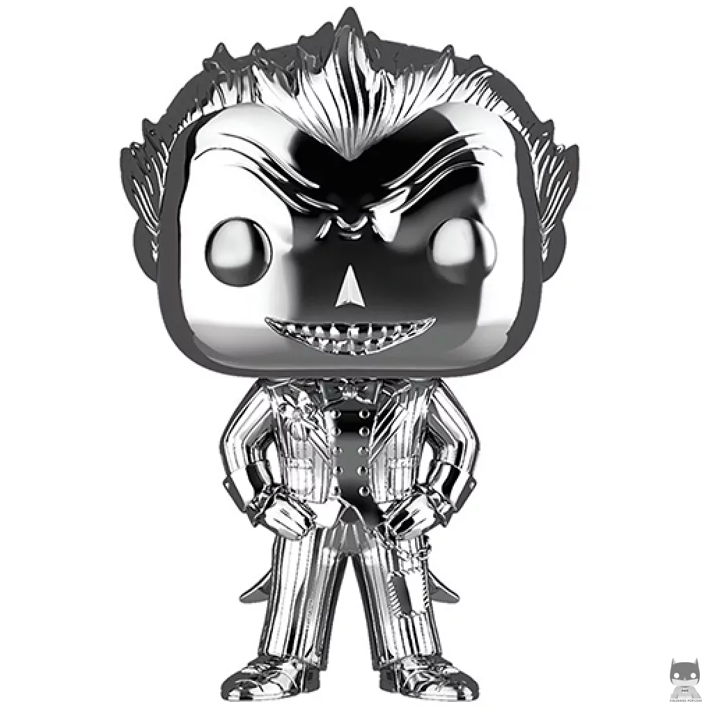 The Joker (Silver) Funko Pop! figure (Batman: Arkham Asylum)