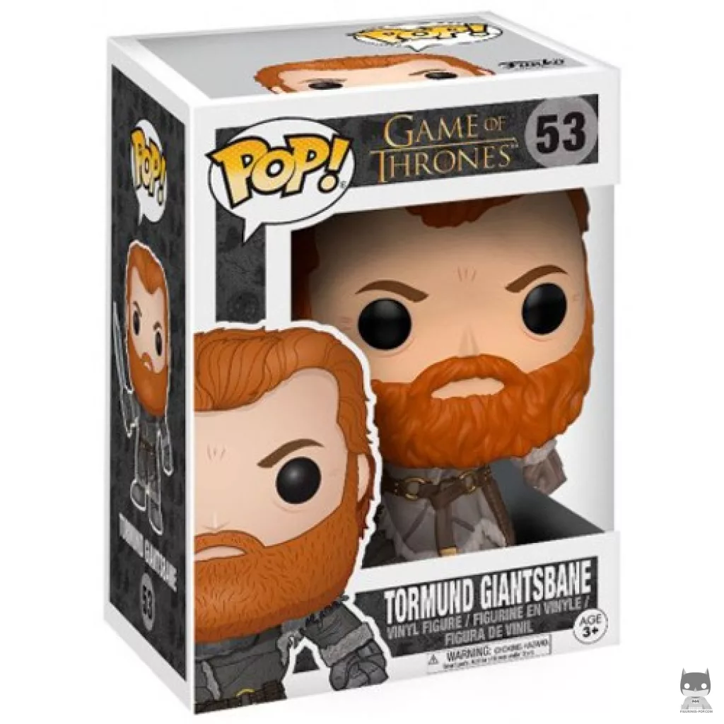 Tormund Giantsbane Funko Pop! figure in its box