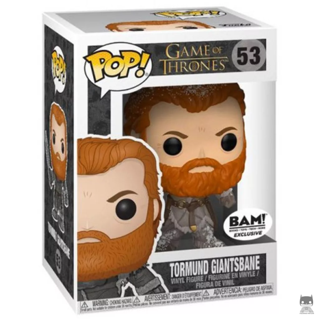 Tormund Giantsbane (Snow Covered) Funko Pop! figure in its box