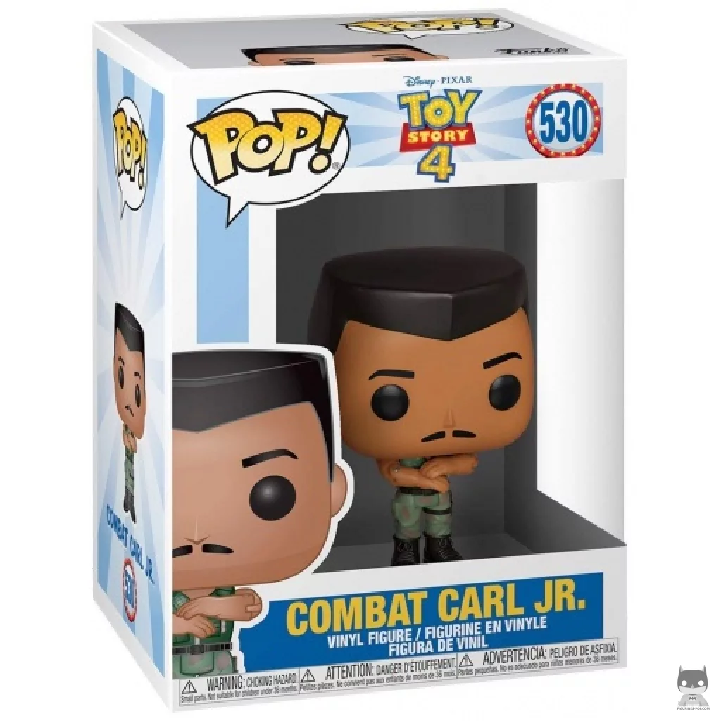 Combat Carl Jr. Funko Pop! figure in its box