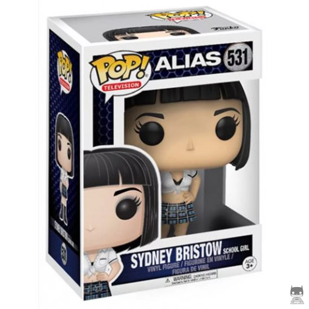 Sydney Bristow (School Girl) Funko Pop! figure in its box