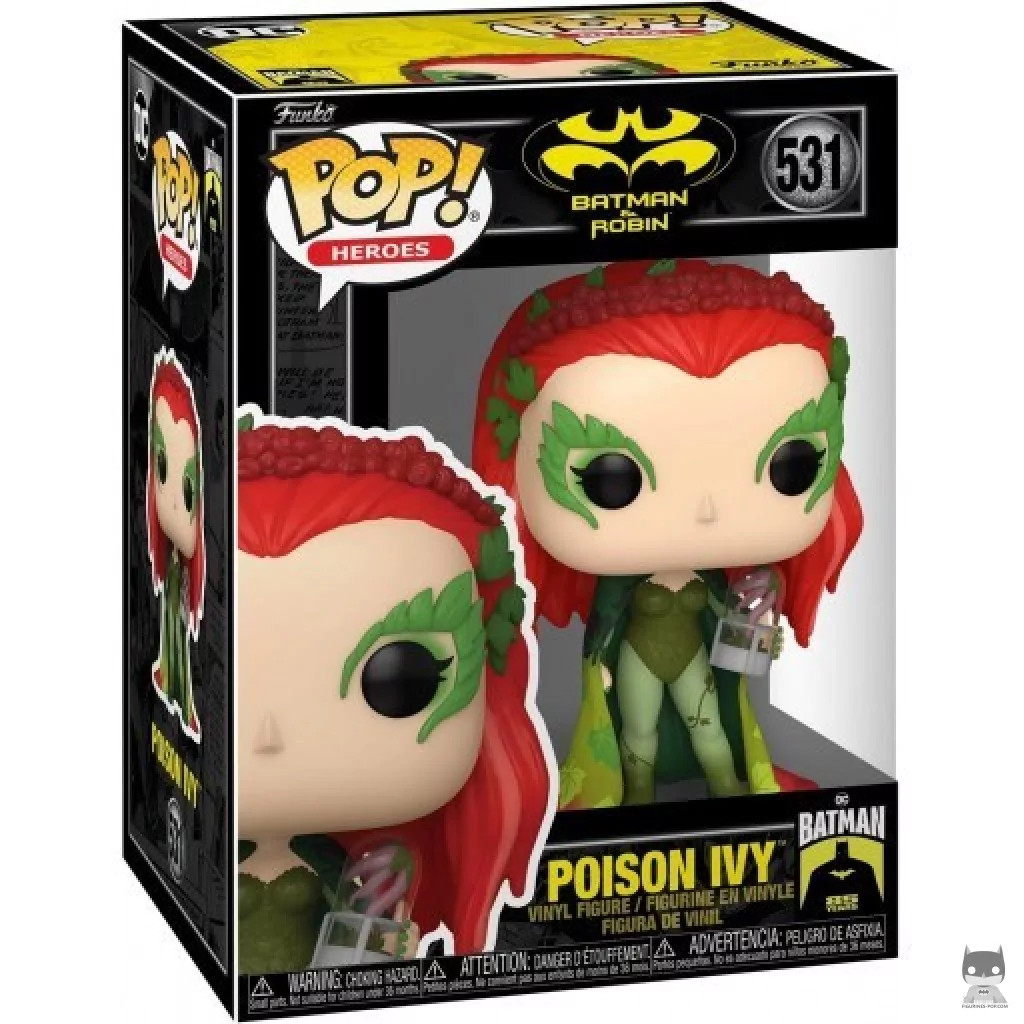 Poison Ivy Funko Pop! figure in its box