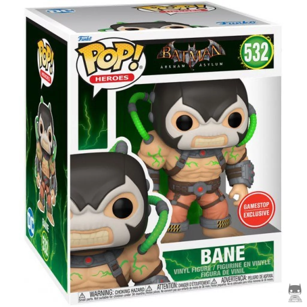 Bane (SuperSized) Funko Pop! figure in its box