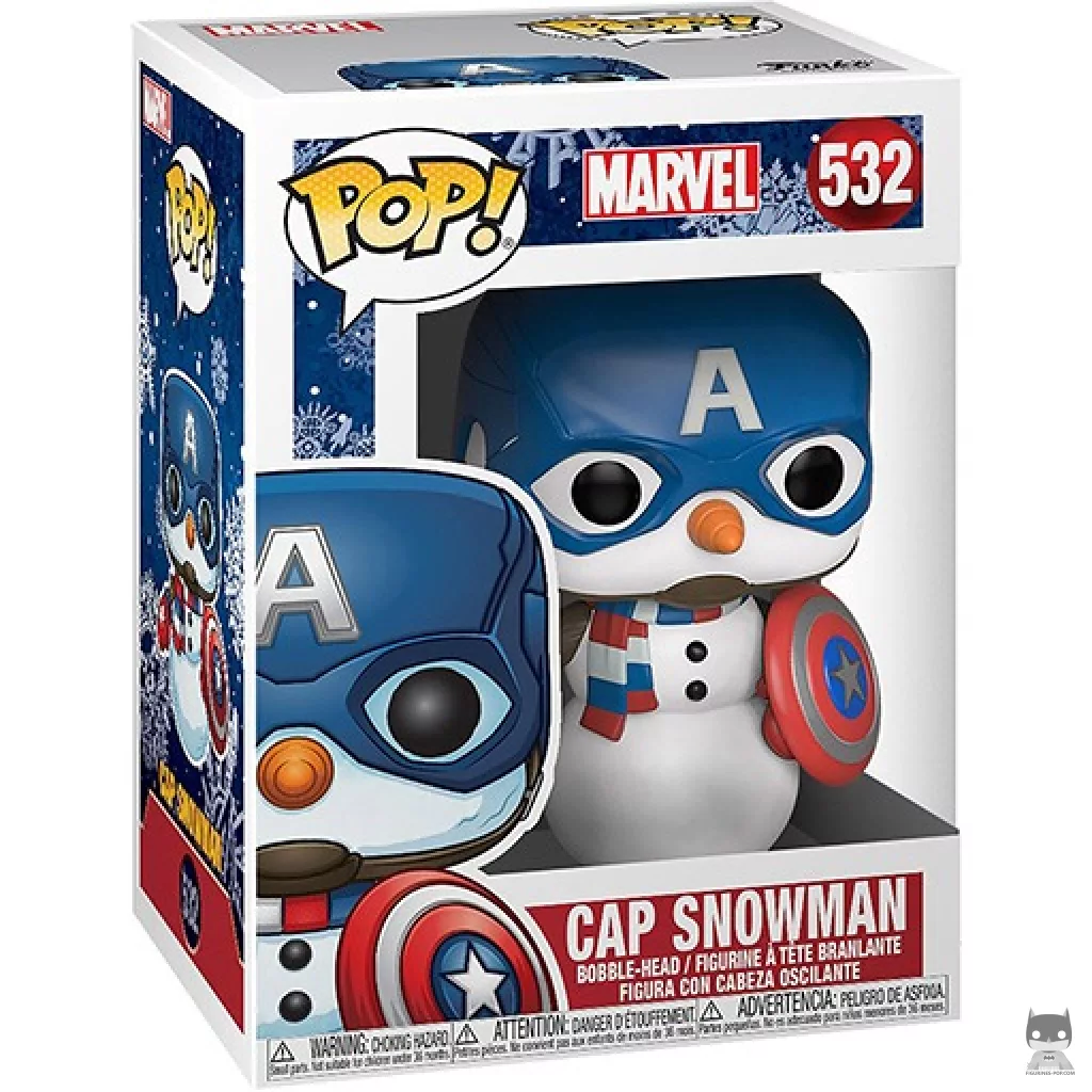 Cap Snowman Funko Pop! figure in its box
