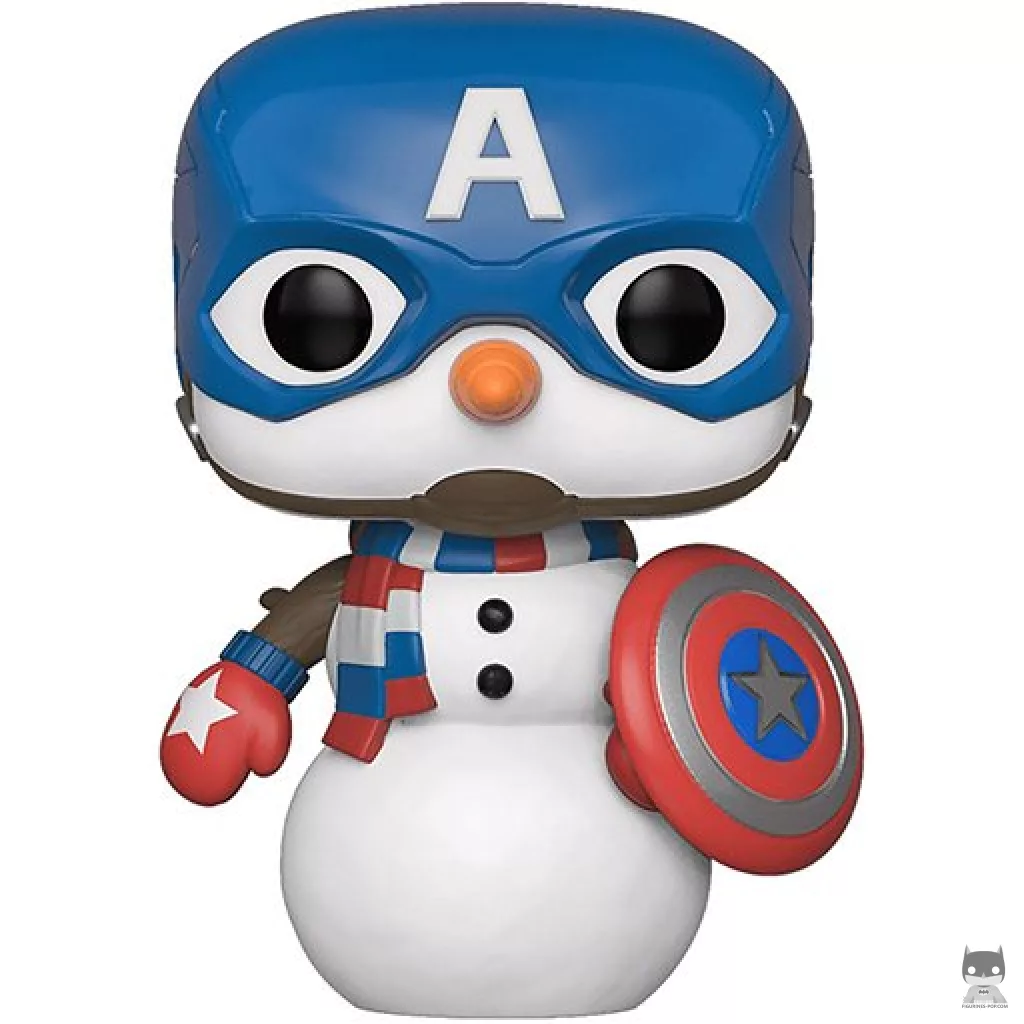 Cap Snowman Funko Pop! figure (Marvel Comics)
