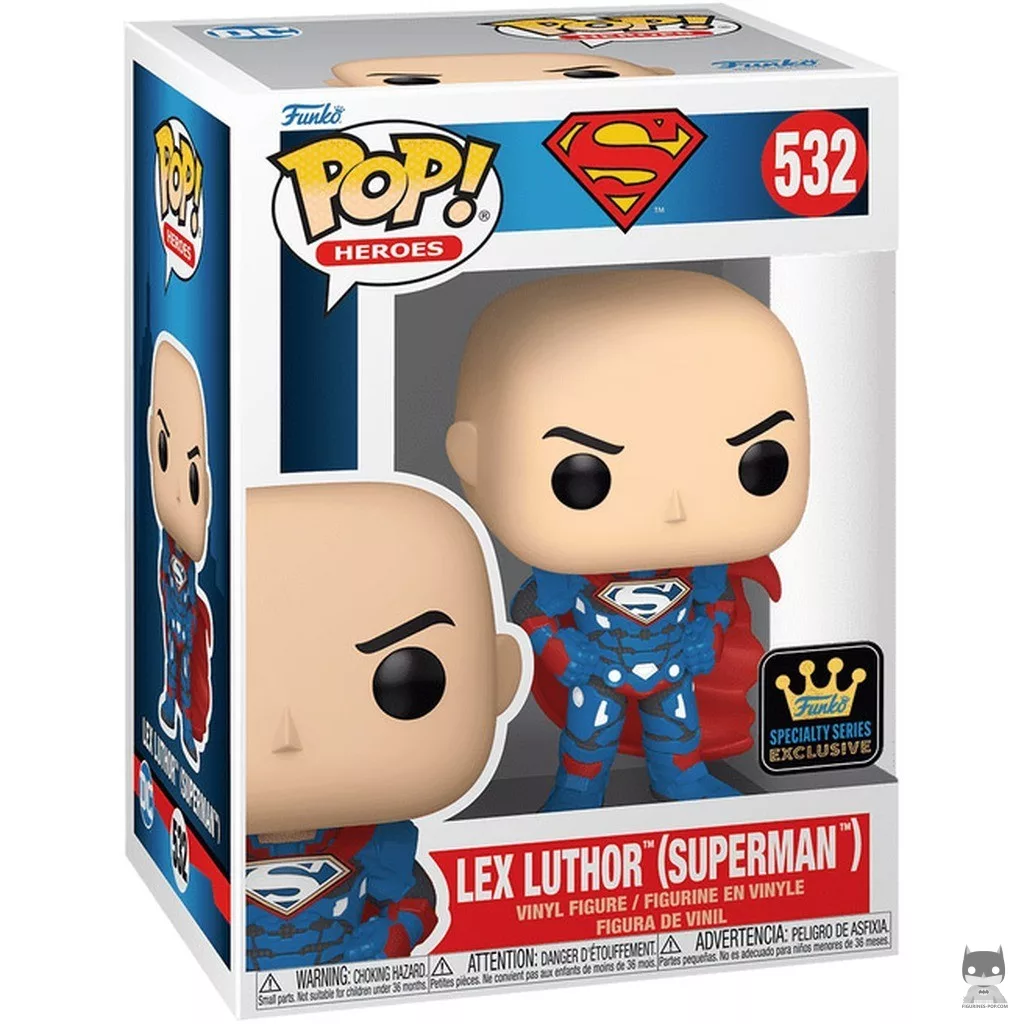 Lex Luthor (Superman) Funko Pop! figure in its box