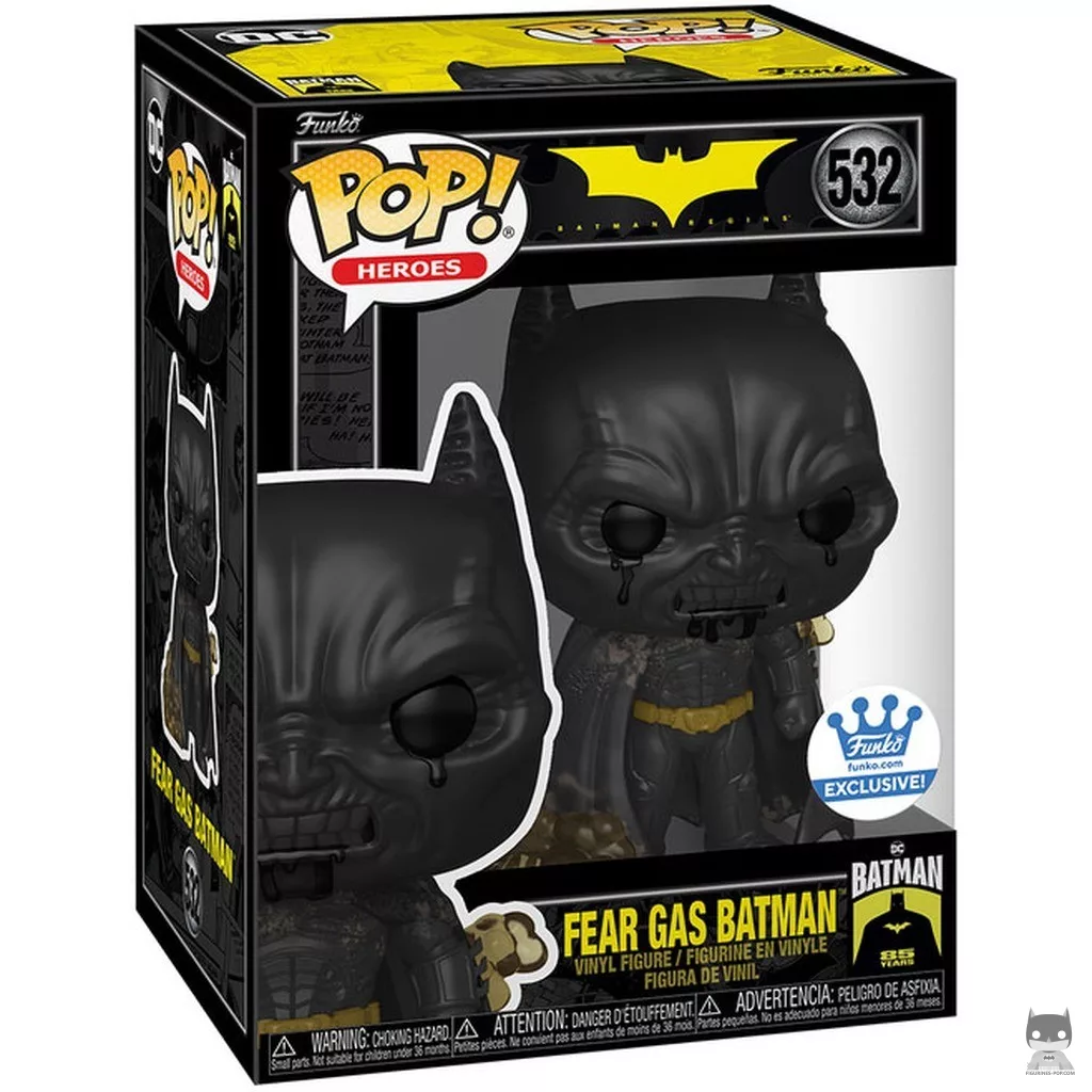 Fear Gas Batman Funko Pop! figure in its box