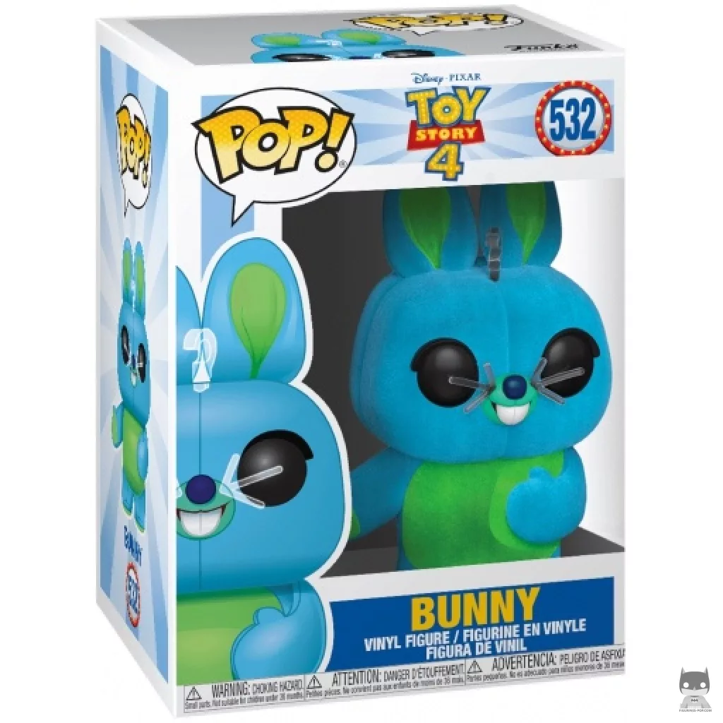 Bunny (Flocked) Funko Pop! figure in its box