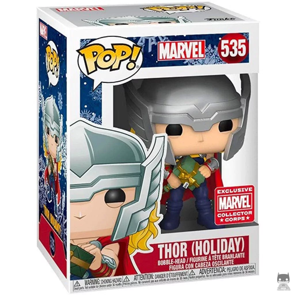 Thor (Holiday) Funko Pop! figure in its box
