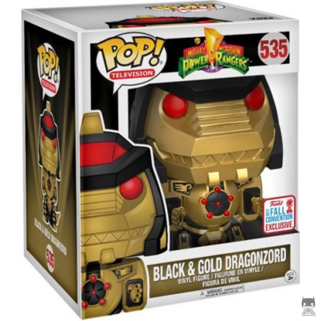 Dragonzord (Black) (Supersized) Funko Pop! figure in its box