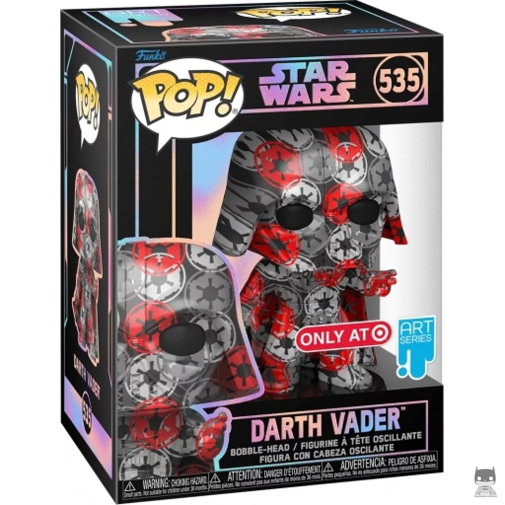 Darth Vader Funko Pop! figure in its box