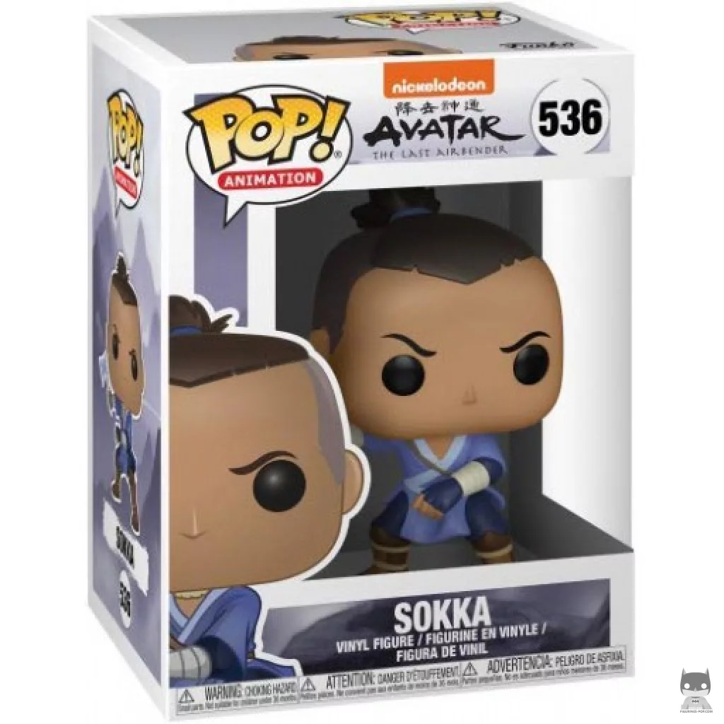Sokka Funko Pop! figure in its box
