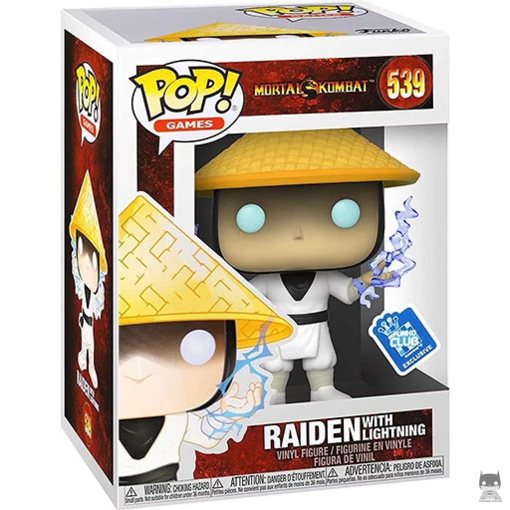 Raiden Funko Pop! figure in its box