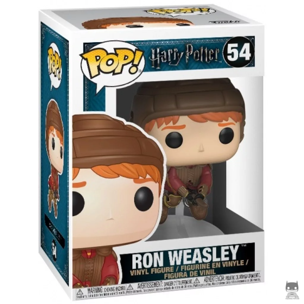 Ron Weasley Flying Funko Pop! figure in its box