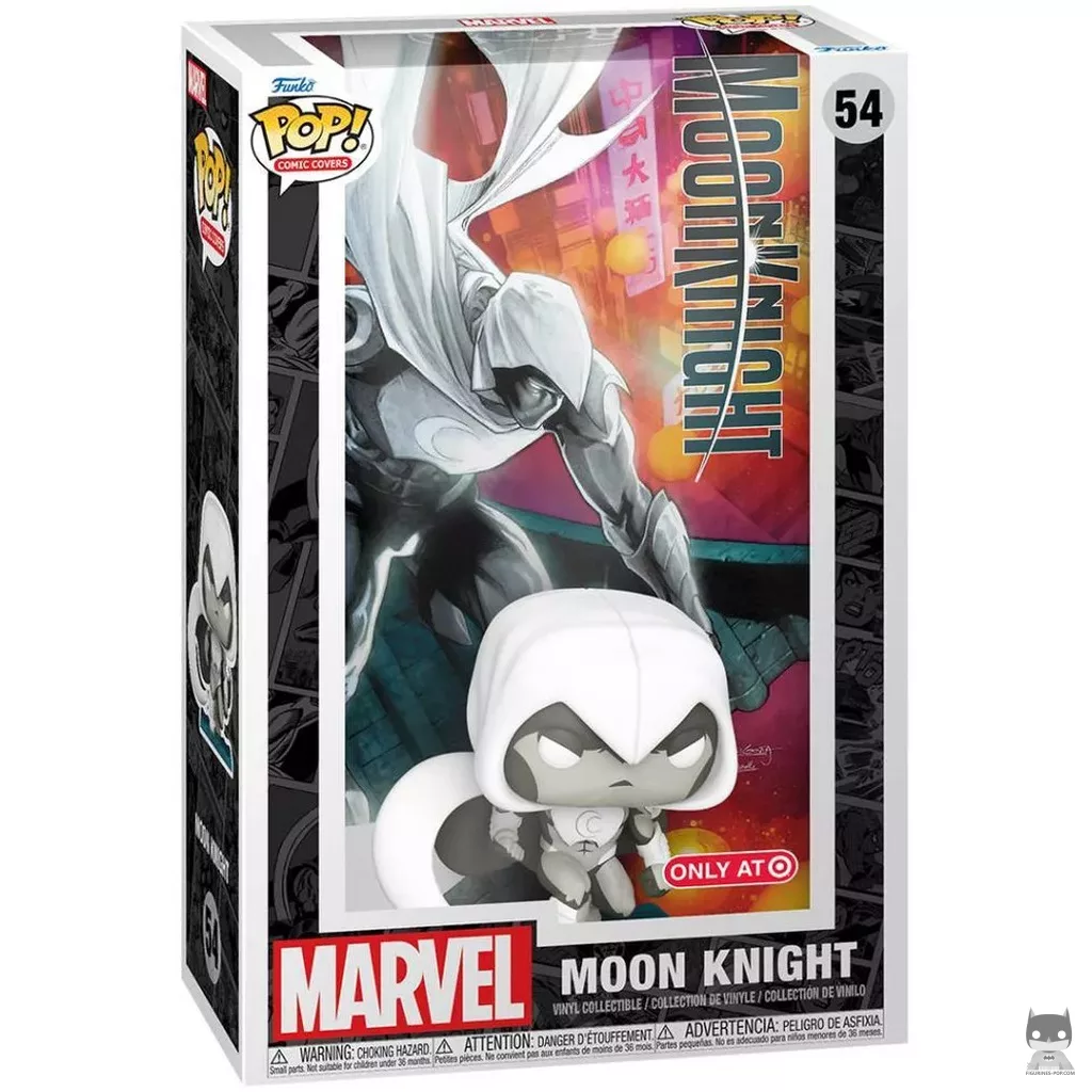 Moon Knight Funko Pop! figure in its box