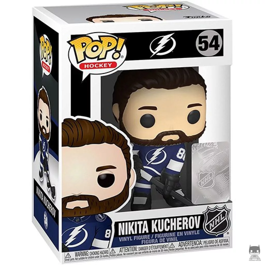 Nikita Kucherov Funko Pop! figure in its box