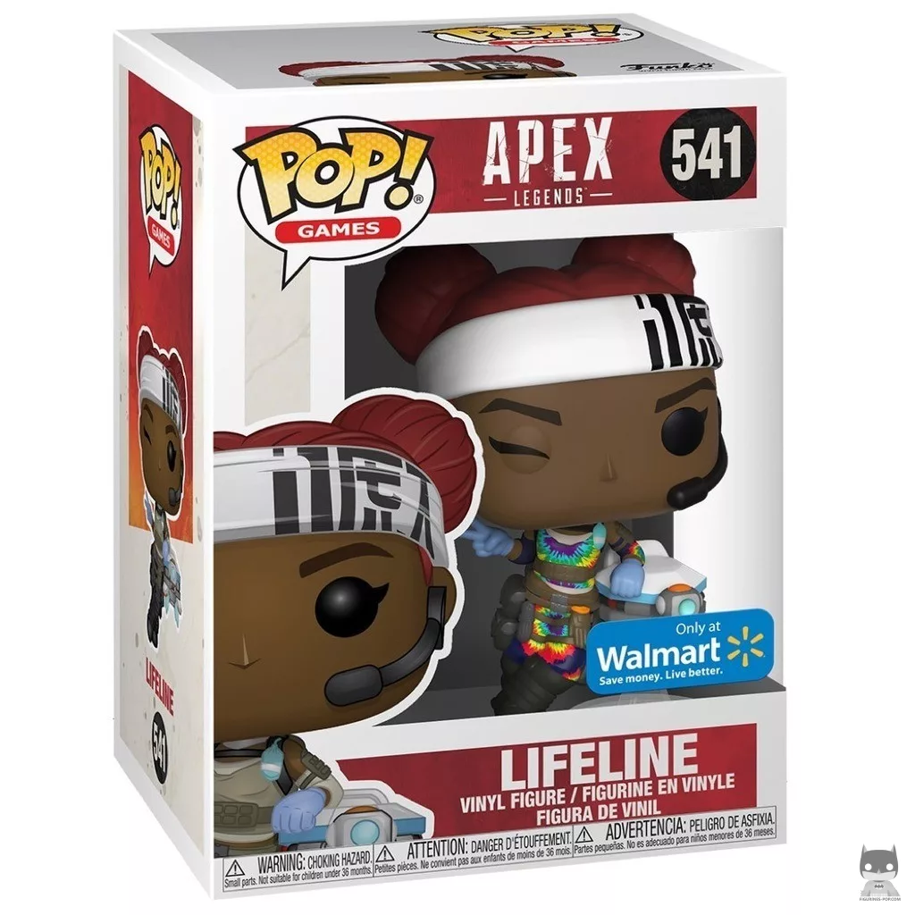 Lifeline Funko Pop! figure in its box