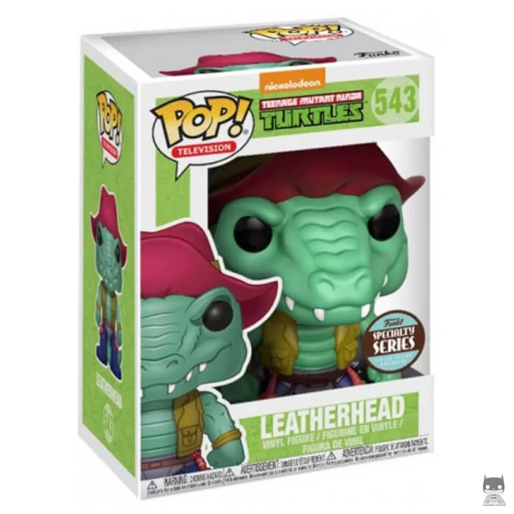 Leatherhead Funko Pop! figure in its box