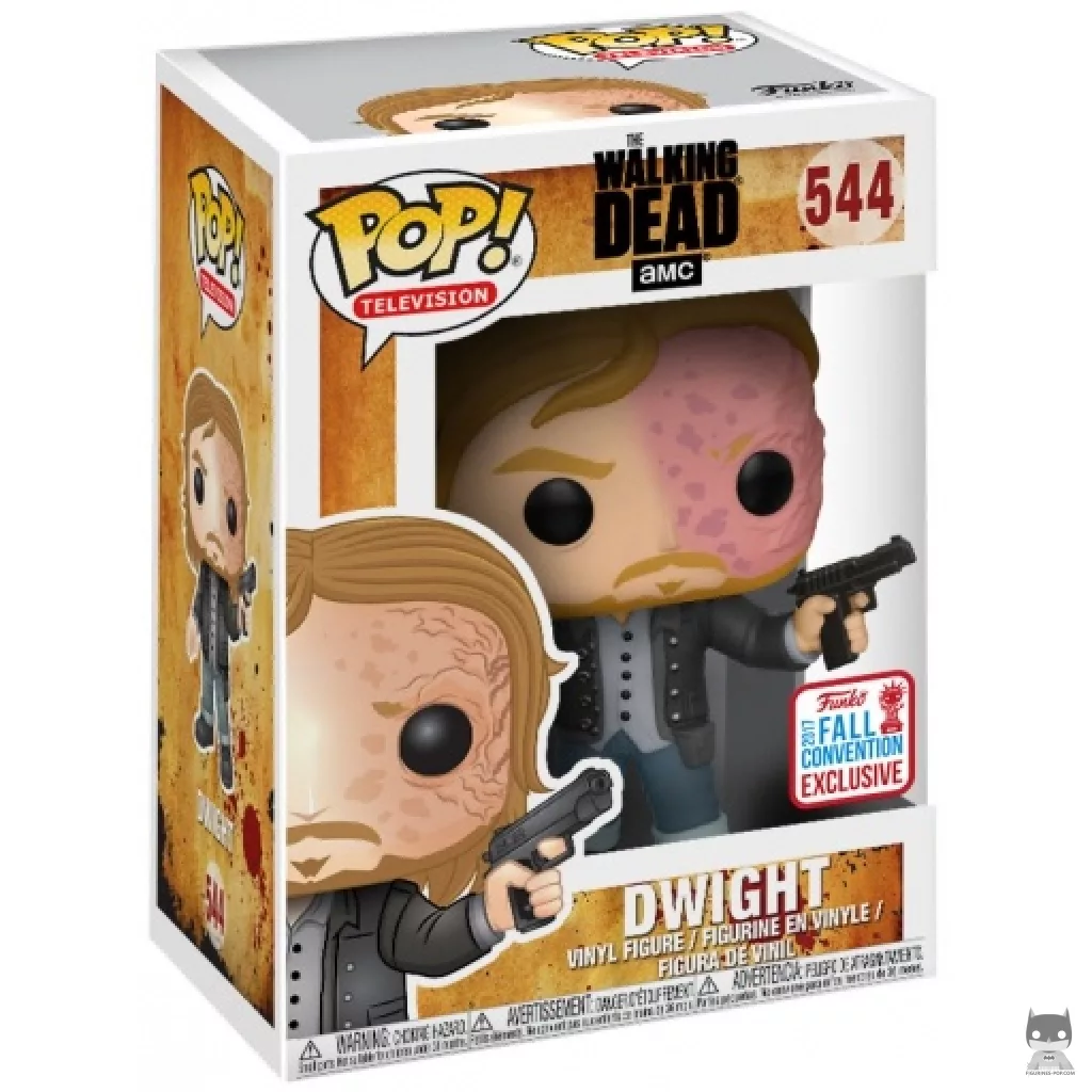 Dwight burn face Funko Pop! figure in its box