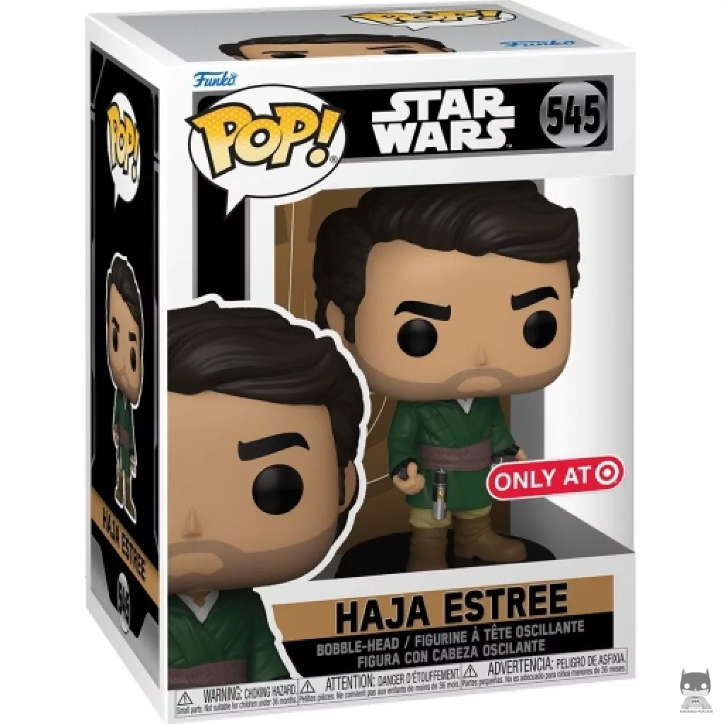 Haja Estree Funko Pop! figure in its box