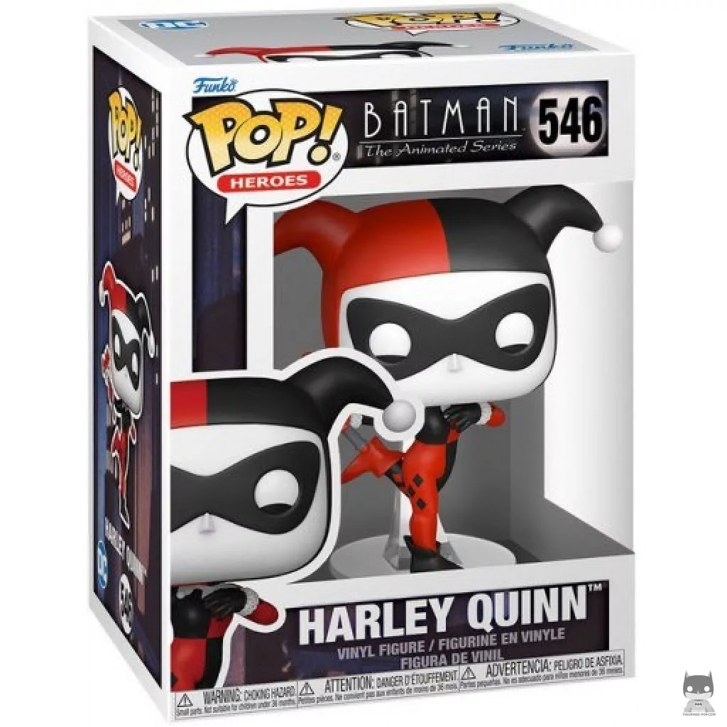 Harley Quinn Funko Pop! figure in its box