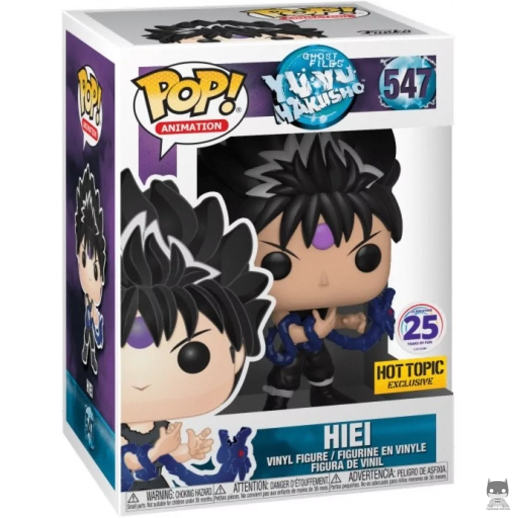Hiei Funko Pop! figure in its box