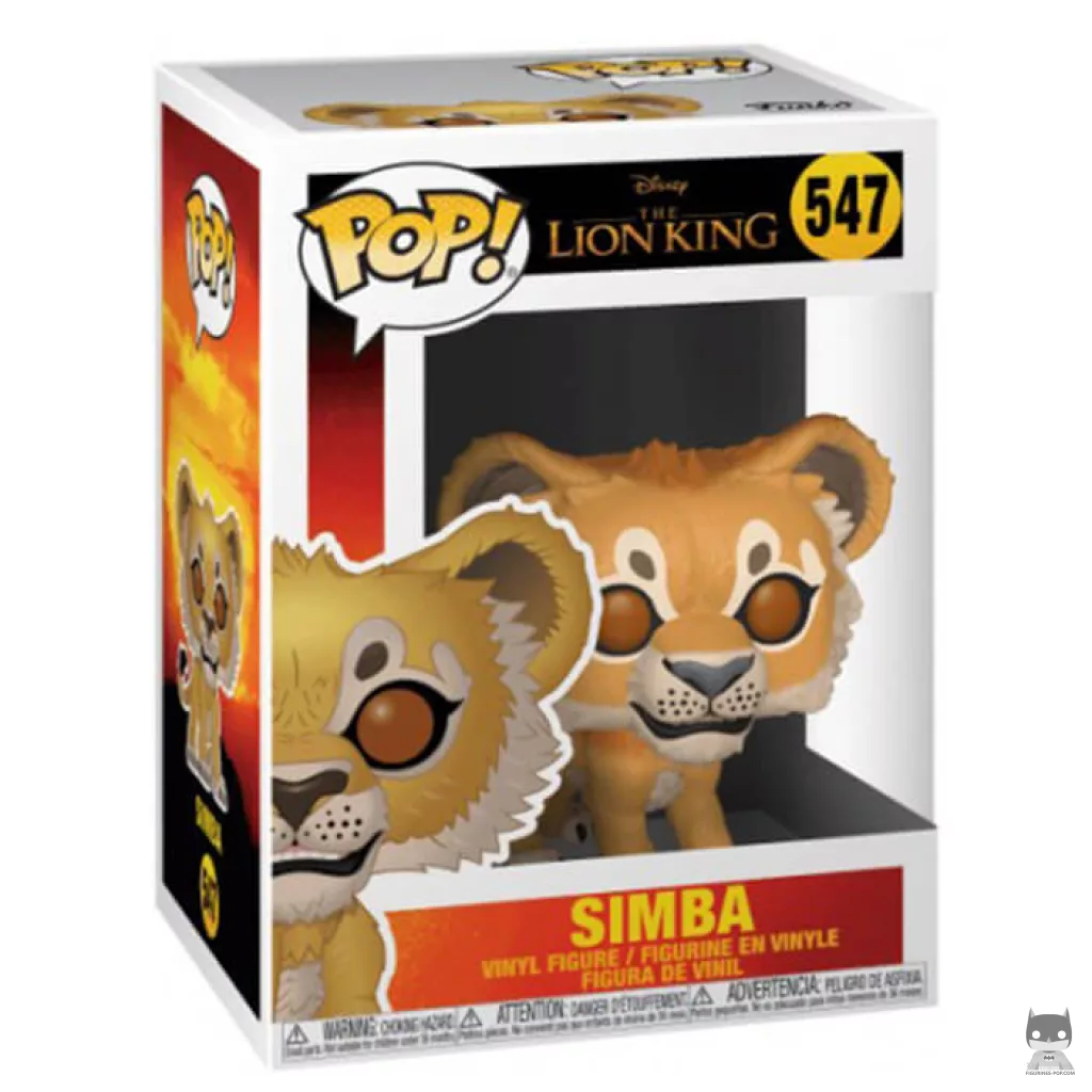 Simba Funko Pop! figure in its box